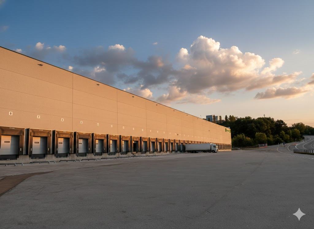 Precio de una nave industrial — polígono industrial aéreo